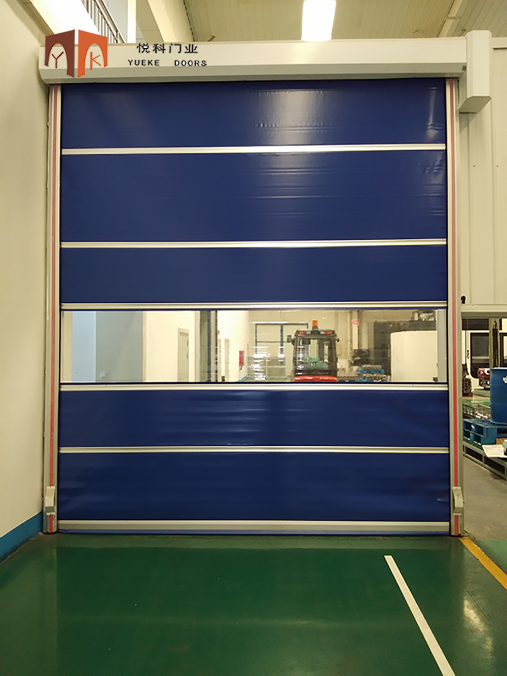 快速門可增加的安全保護裝置